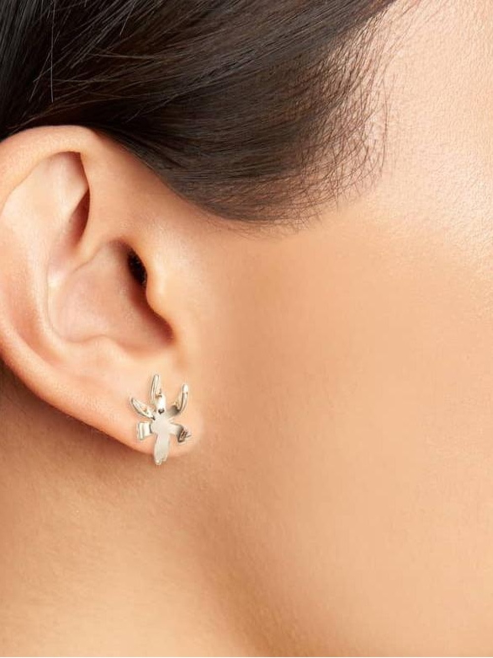Lele Sadoughi Gold Lily Stud Earrings